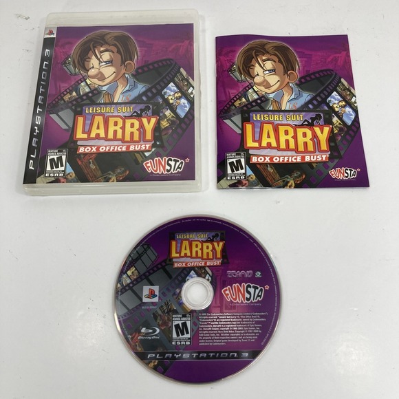 Other - Leisure Suit Larry Box Office Bust Sony PS3 PlayStation 3 Complete In Box